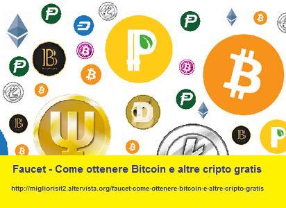 siti gratuiti di bitcoin faucet